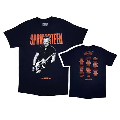 Buy Bruce Springsteen T-Shirt Tour 23 The Boss Official New Navy • 15.95£