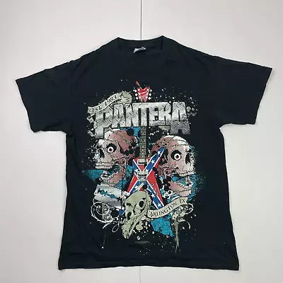 Buy Pantera T-Shirt Medium Black Cotton Band Music Metal • 16.88£