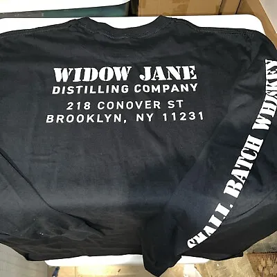 Buy Widow Jane Black Long Sleeve T Shirt Double Sided. Adult Large Free Shipping USA • 18.94£
