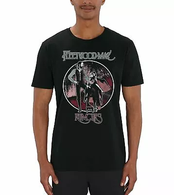 Buy Fleetwood Mac Distressed Rumours Men's Black T-Shirt  • 22£