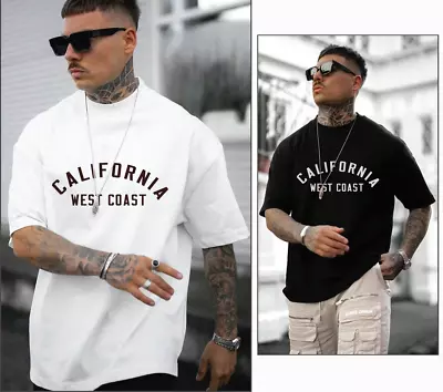 Buy California West Coast Cotton T Shirt  Cali CA Dope Tee • 18.90£