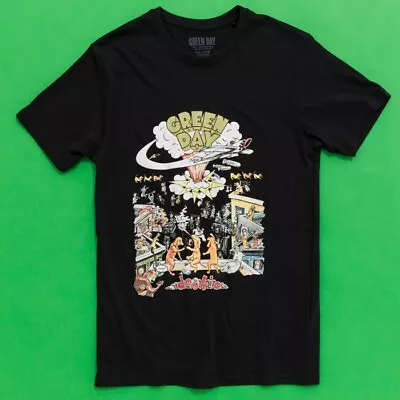 Buy Official Green Day Dookie 1994 Tour Black T-Shirt : S,M,L,XL,XXL • 19.99£