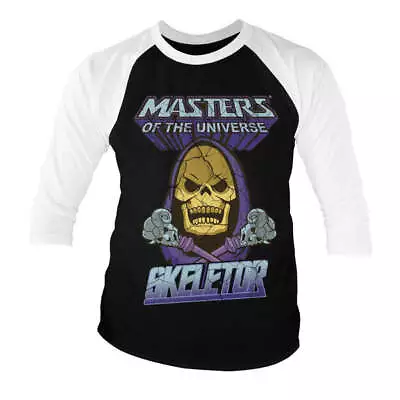 Buy Licensed Masters Of The Universe- Skeletor Baseball 3/4 Sleeve T-Shirt • 7.99£