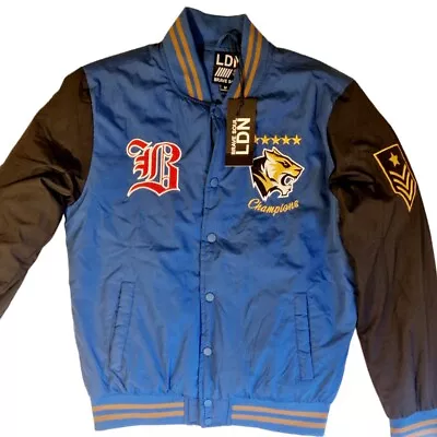 Buy Baseball Style Bomber Jacket With Tiger Champion Embroidered SIZE: M • 99.99£