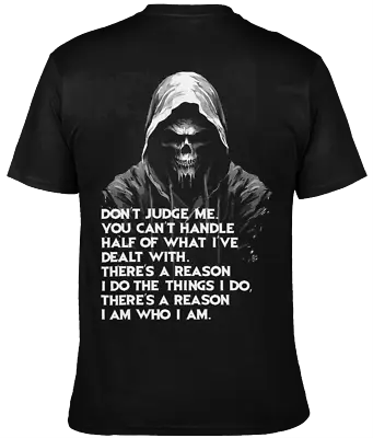 Buy Don't Judge Me With Grim Reaper Soft Style, Tshirt  Or Hoodie • 16£