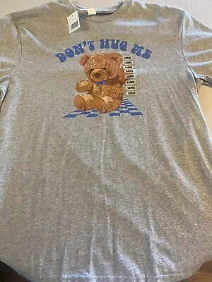 Buy “Don’t Hug Me” Bear T-shirt Size L • 12.55£