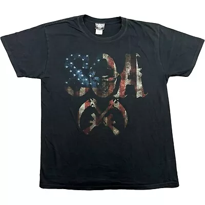 Buy Sons Of Anarchy T Shirt Large TV Film T Shirt Black Graphic Biker Tee L • 22.50£