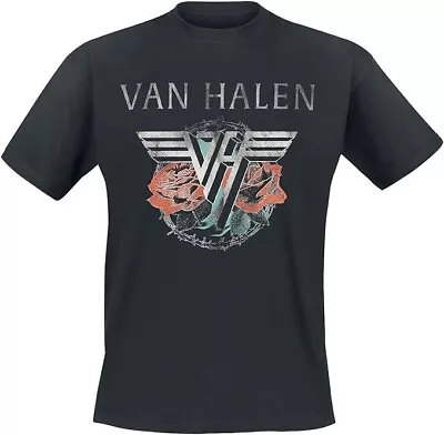 Buy Van Halen 1984 Tour T Shirt - Black - Large - New • 9.99£