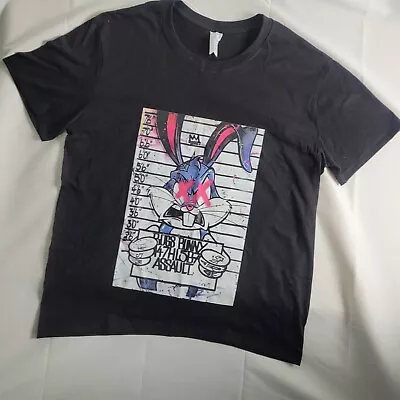 Buy Bugs Bunny Mug Shot Graphic Print T.shirt • 19.99£