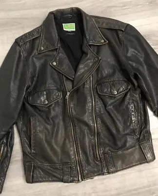 Buy Levi's LVC 1950s 'BRANDO WILD ONE' Leather Motorcycle Jacket - Size Medium • 495£