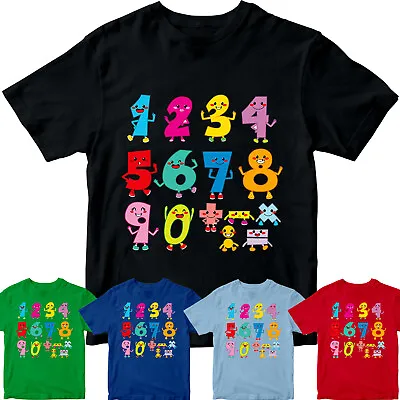 Buy Number Day T-Shirts National Maths Day School Boys Girl Top #ND #07#5 • 9.99£