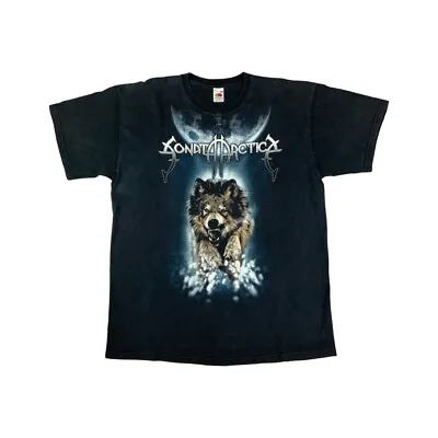 Buy 2006 Black Sonata Arctica For The Sake Of Revenge Double Sided T-Shirt XL • 35£