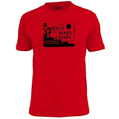 Buy Mens  The Jesus And Mary Chain Brixton Gig Poster T Shirt • 11.99£