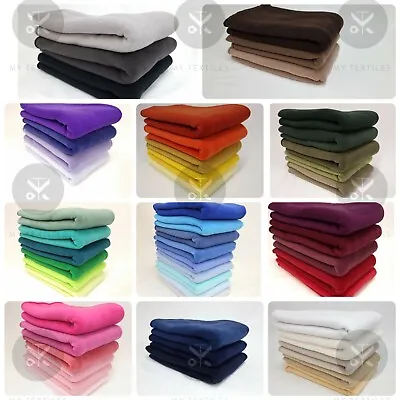 Buy Polar Fleece Anti Pill 54 Colours - Super Soft & Warm 60  100% Spun Polyester • 7.55£