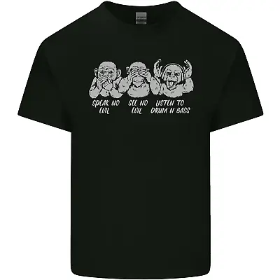 Buy Drum And Bass Monkeys DJ Headphones Music Mens Cotton T-Shirt Tee Top • 10.99£