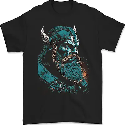 Buy A Green Viking Elder Valhalla Odin Norse Gods Mens T-Shirt 100% Cotton • 10.48£
