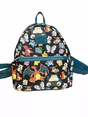 Buy Pokemon Loungefly Black Mini Backpack - VERY RARE - EUC • 56.70£