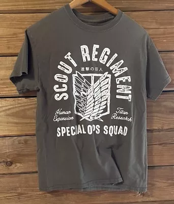 Buy Attack On Titan Size Medium  T-shirt, Scout Regiment Special Ops Squad • 9.54£