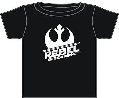 Buy Childrens Star Wars T-shirt Rebel In Training Tshirt 3-11 Yrs Disney Clone Wars • 8.49£