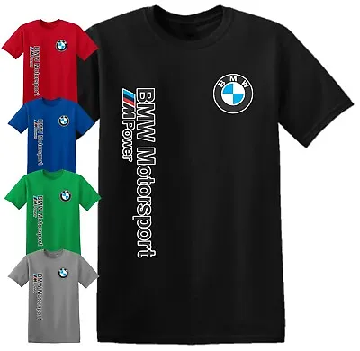 Buy BMW Motorrad T-Shirt Biker Motorcycle Rider Mpower Motorsport Formula F1 Top Men • 9.99£