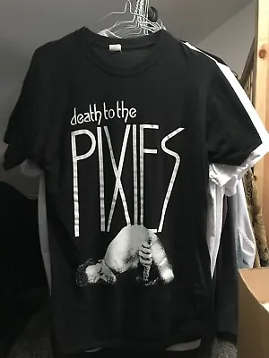 Buy Death To The Pixies - Small- Medium - T Shirt - 2016 Tour - Head Carrier • 45£