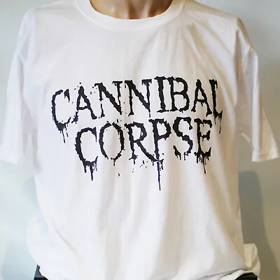 Buy Cannibal Corpse Rock Metal White Unisex T-shirt S-3XL • 14.99£