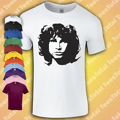 Buy Jim Morrison T-Shirt | The Doors | 60s | Rock | Retro | Music Band • 15.29£