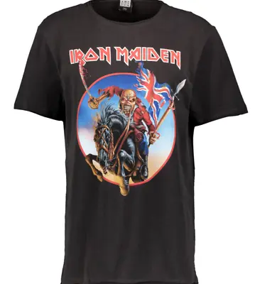 Buy Iron Maiden European Tour Trooper Eddie Official Tee T-Shirt Mens Unisex Small • 16£
