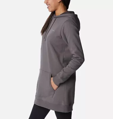 Buy Columbia Rush Valley Long Hoodie Sweatshirt Pullover City Grey Size Small EUC • 28.42£
