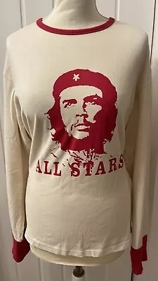 Buy Ringspun Habana Allstars Che Guevara  T-Shirt Red And Black Size Medium Vgc Mw9 • 29.99£