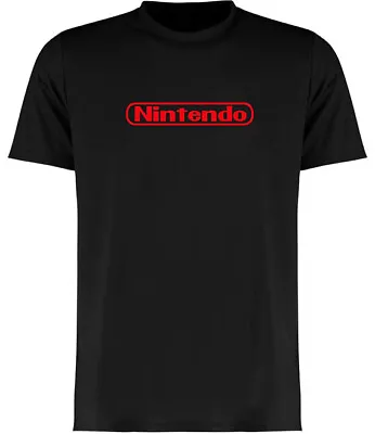 Buy Nintendo Classic Retro Gaming Black T-Shirt • 12.99£