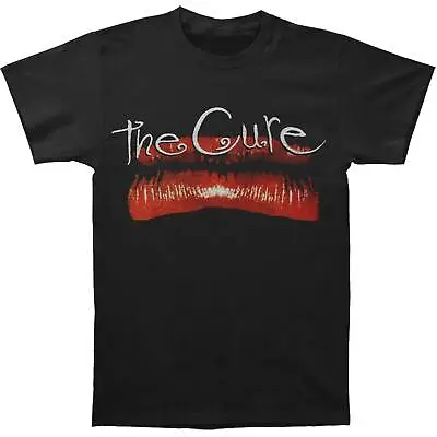 Buy Official The Cure Kiss Me Lips Mens Black T Shirt The Cure Classic T Shirt Tee • 15.95£