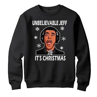 Buy Unbelievable Jeff Funny Christmas Season Unisex Jumper Cosy Holiday Sweater • 19.99£