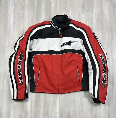 Buy Alpinestars Stella Women’s Motorcycle Padded Reinforced Jacket Size XL Red T62 • 75.77£