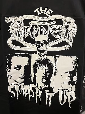 Buy The Damned SMASH IT UP T.Shirt Sex Pistols Punk Rock The Clash Sm-Xl Sizes 🦇 • 15£