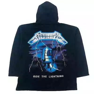 Buy Vintage  Metallica 'Ride The Lightning' Hoodie - Small • 42.50£
