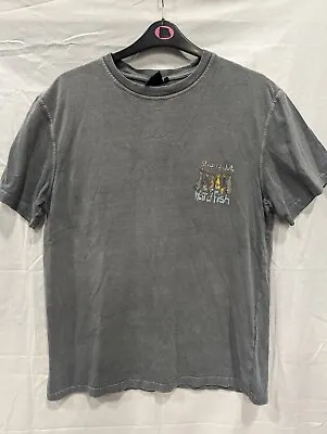 Buy Weird Fish Cookie Mens Grey T-shirt Shirt Size Medium Strung Out • 15.99£