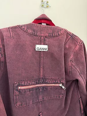 Buy Ganni Bohemian Denim Kimono Jacket EU 34 • 45.99£