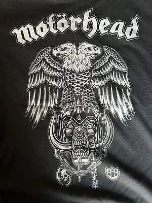 Buy Motörhead Eagle Logo T Shirt - New - XL - Dark Grey - Amplified Band T Shirt • 12.99£