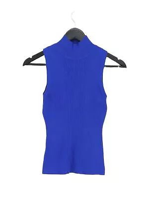 Buy Karen Millen Women's T-Shirt S Blue Polyamide With Viscose Basic • 13£