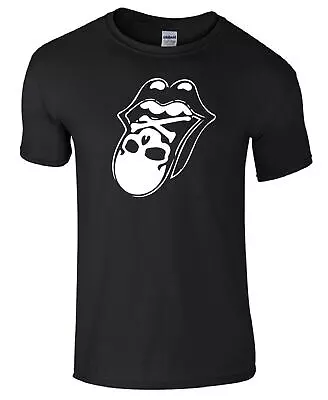 Buy Rolling Stones Tongue Skull Inspired Unisex Kids/adults Top T-shirt • 14.99£