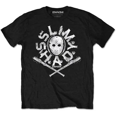 Buy Eminem T-Shirt Slim Shady Mask Official New Black • 14.95£