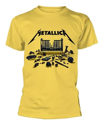 Buy Metallica '72 Seasons Simplified Cover' (Yellow) T-Shirt - NEW & OFFICIAL! • 16.29£
