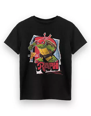 Buy Teenage Mutant Ninja Turtles Black Short Sleeved T-Shirt (Boys) • 10.95£