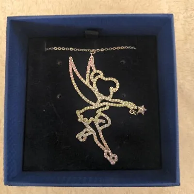 Buy Swarovski X Disney Tinkerbell Peter Pan Necklace Accessories • 160.14£