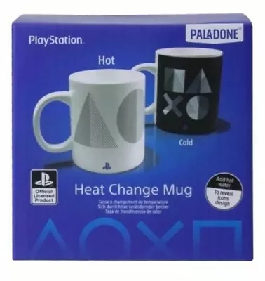 Buy PLAYSTATION HEAT CHANGE MUG COFFEE/TEA CUP CERAMIC 300ml OFFICIAL MERCH BOXED  • 14.98£