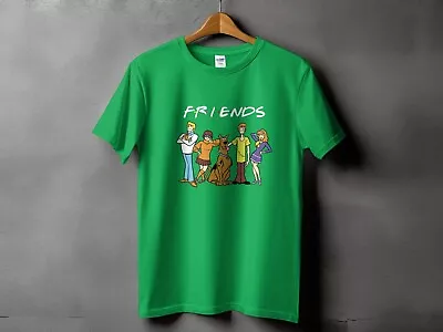 Buy Friends Scooby Doo Style T-Shirt, Cartoon Friends Funny Gift Unisex Tee Top • 12.99£