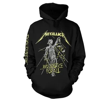 Buy Metallica 'And Justice For All Tracks' Pullover Hoodie - NEW • 39.99£