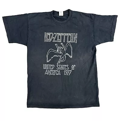 Buy Vintage Led Zeppelin T-Shirt United States Of America 1977 2000 Mens Medium • 19.99£