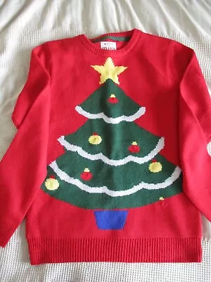 Buy Men's S Christmas 'Light Up' Battery Op Jumper (Used - Very Good Condition) • 1£